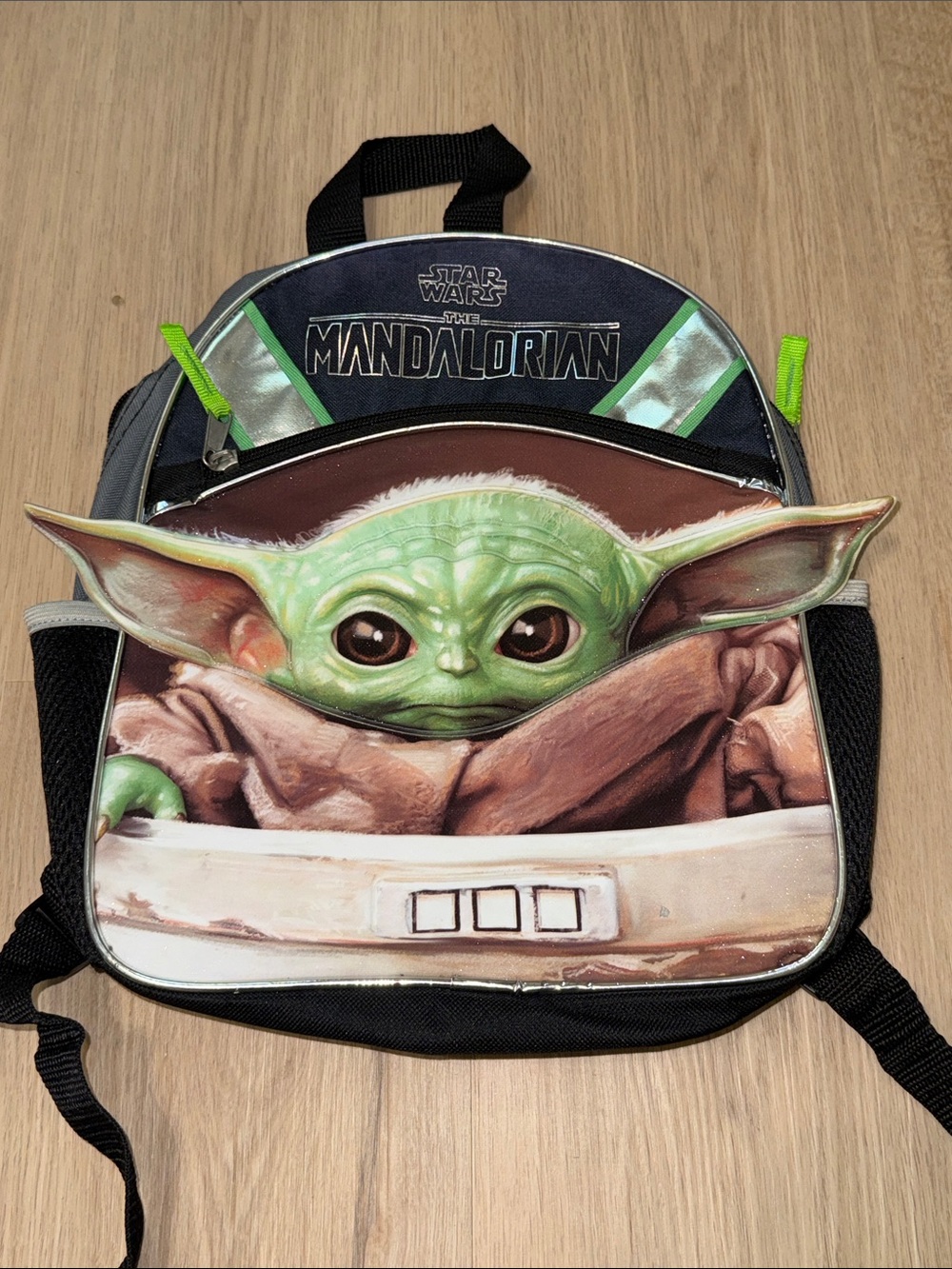Star Wars The Mandalorian Grogu Kids Backpack - Green